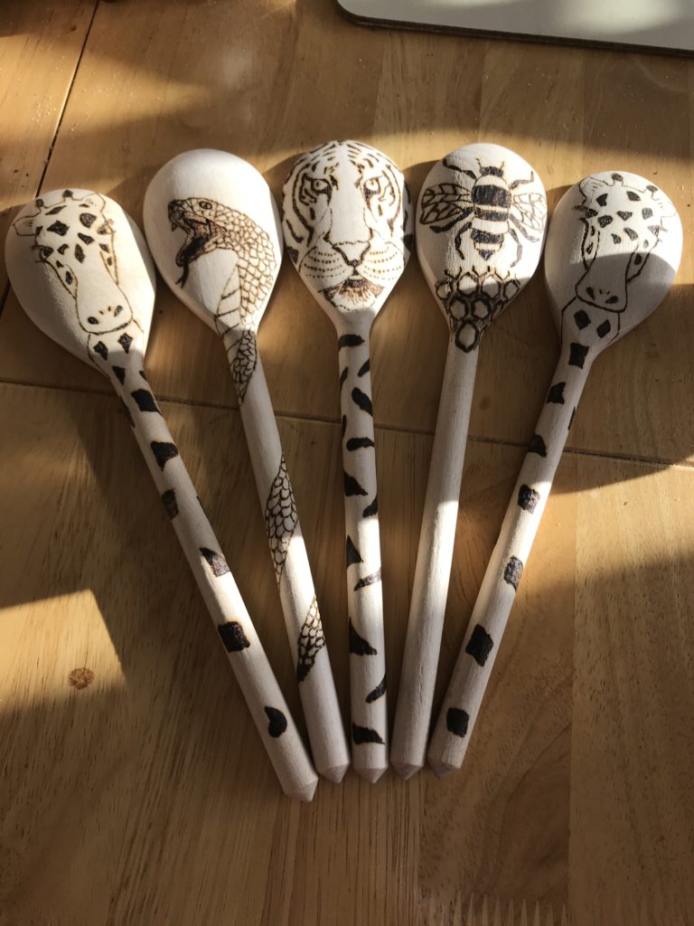 Animal spoons